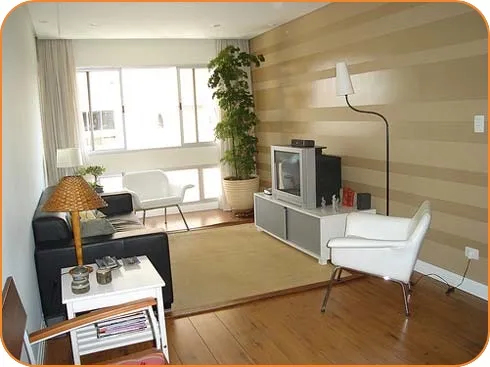 Sala de Apartamento Pequeno