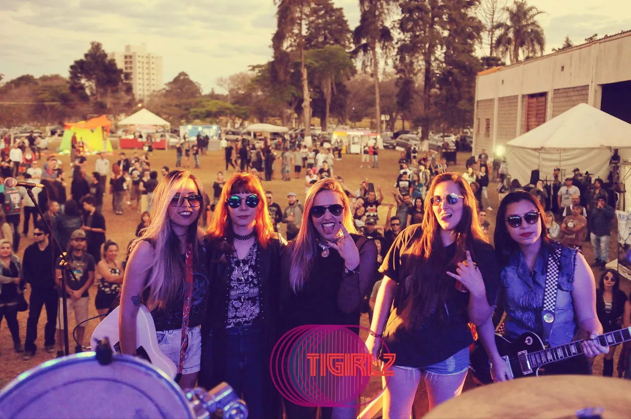 Tigirlz: banda inteiramente feminina balança vertentes do rock