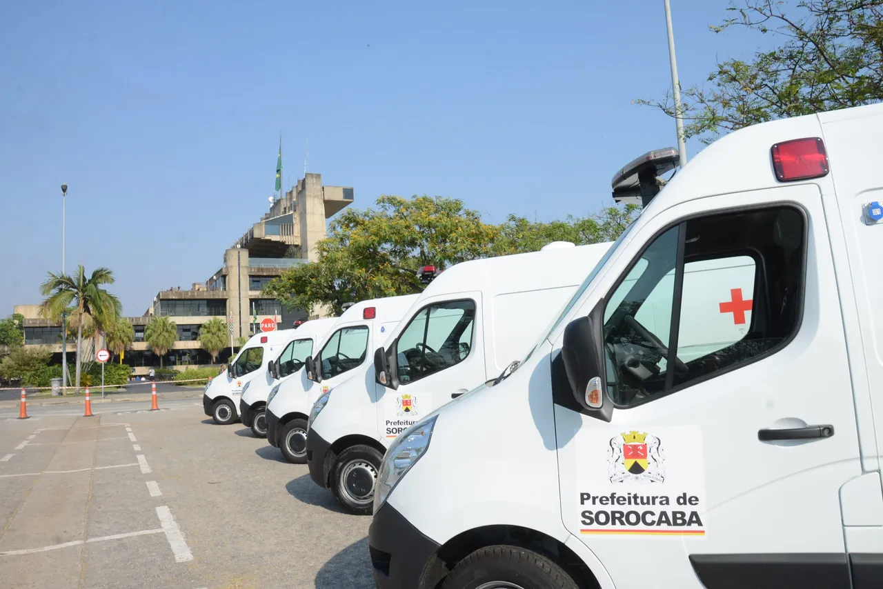 Sorocaba recebe duas ambulâncias para fortalecer o atendimento à população