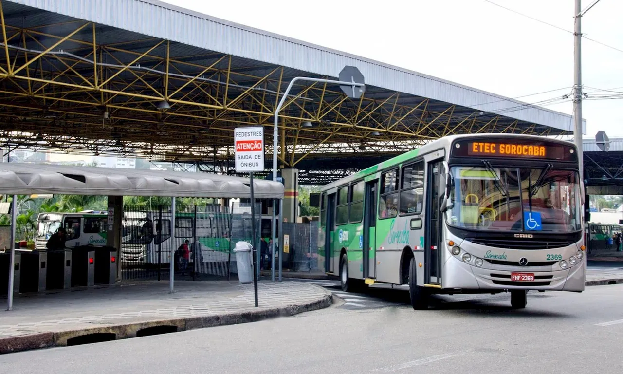 Ônibus voltam a circular em Sorocaba com frota reduzida