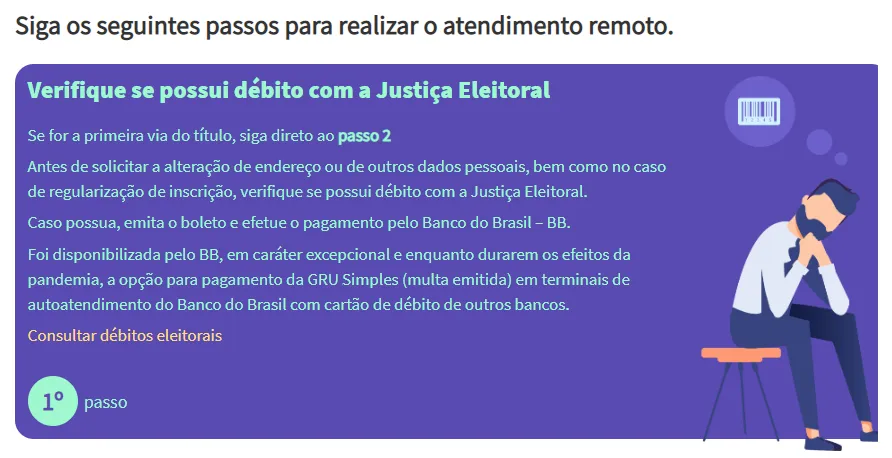 TSE lança site para regularização de título de eleitor