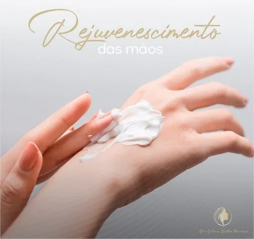 O que é bom para rejuvenescer as mãos?