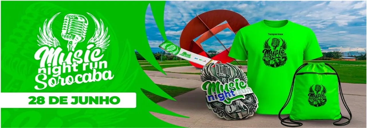 Vem aí a Music Night Run 2025 em Sorocaba! Corrida, música e diversão no Parque das Águas!