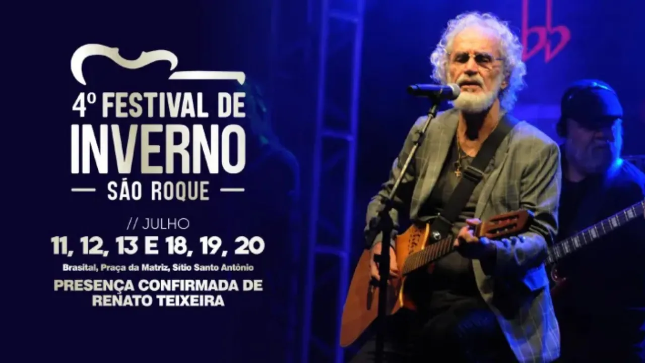 Festival de Inverno de São Roque 2025 promete música, cultura e sabores para aquecer o mês de julho