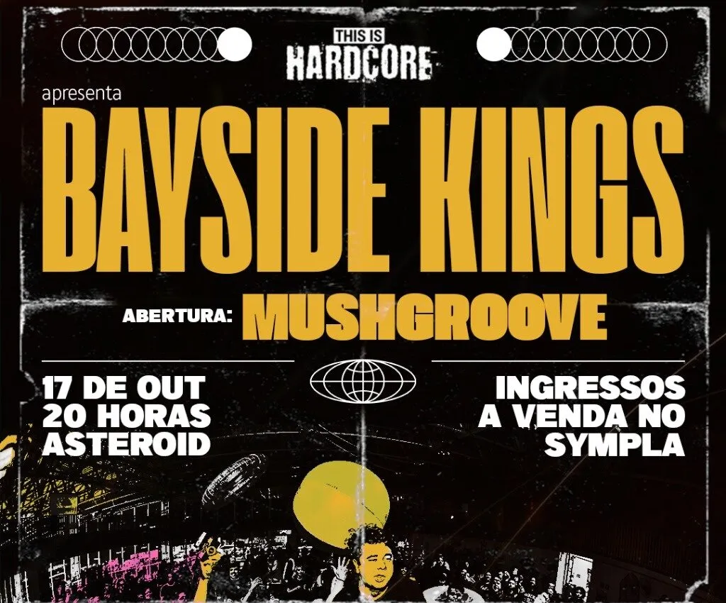Bayside Kings e Mushgroove agitam Sorocaba com show explosivo no Asteroid