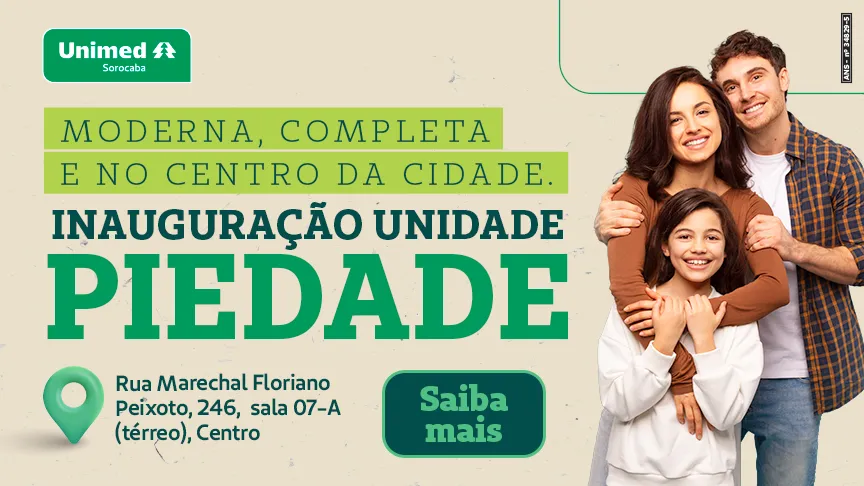 Unimed Sorocaba inaugura nova Unidade Assistencial em Piedade com estrutura moderna e tecnologia de ponta